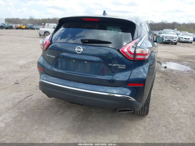 5N1AZ2MH9JN192329 Nissan Murano Platinum