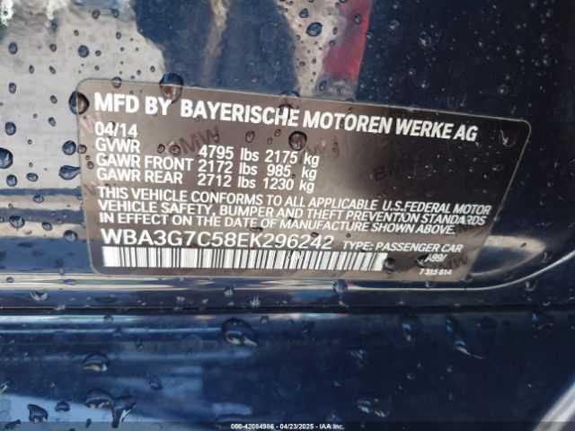 WBA3G7C58EK296242 BMW 328i Xdrive
