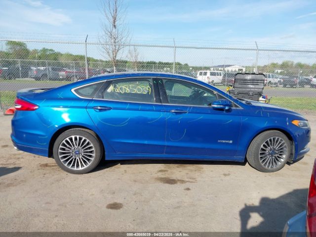 3FA6P0RU7JR273858 Ford Fusion Hybrid Titanium