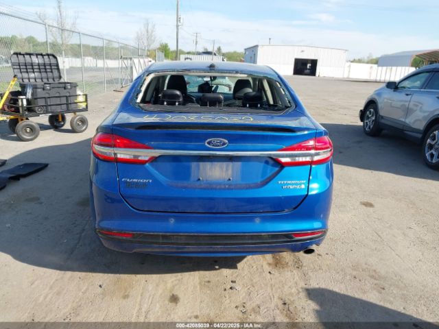 3FA6P0RU7JR273858 Ford Fusion Hybrid Titanium