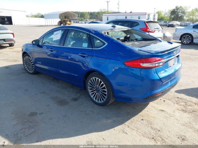 3FA6P0RU7JR273858 Ford Fusion Hybrid Titanium