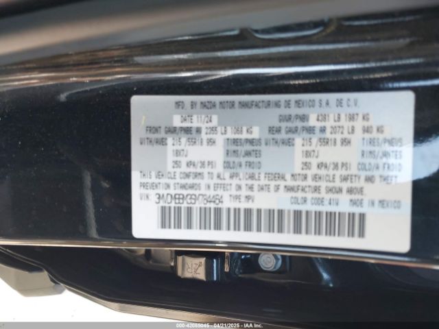 3MVDMBBM3SM784464 Mazda Cx-30 2.5 S Select Sport