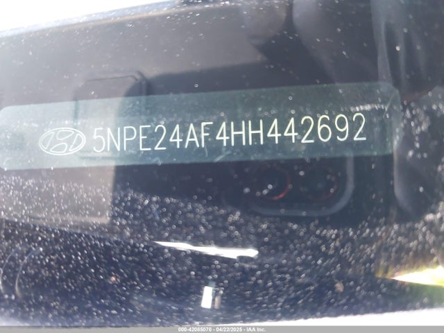 5NPE24AF4HH442692 Hyundai SONATA SE