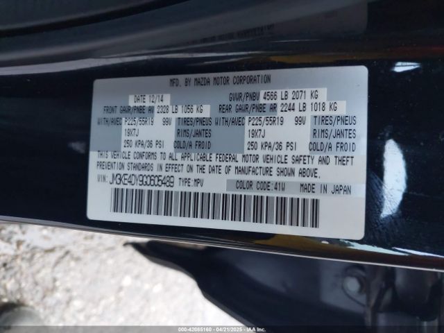 JM3KE4DY9G0605489 Mazda Cx-5 Grand Touring