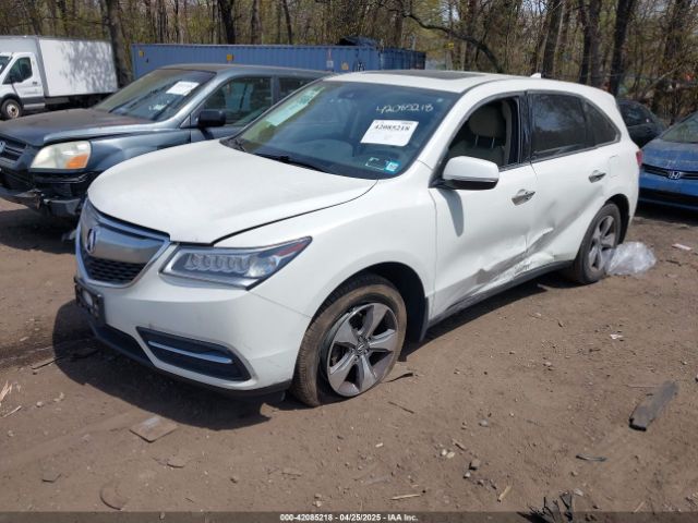 2016 ACURA MDX 5FRYD4H22GB017638 Photo 1