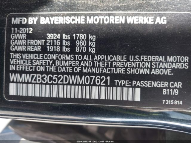 2013 MINI COUNTRYMAN WMWZB3C52DWM07621 Photo 8