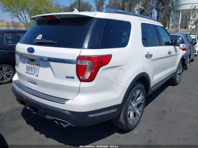 1FM5K8HT9JGA45424 Ford Explorer Platinum