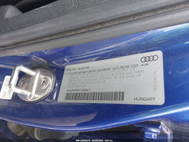 2015 AUDI S3 WAUFFHFF6F1096901 Photo 8