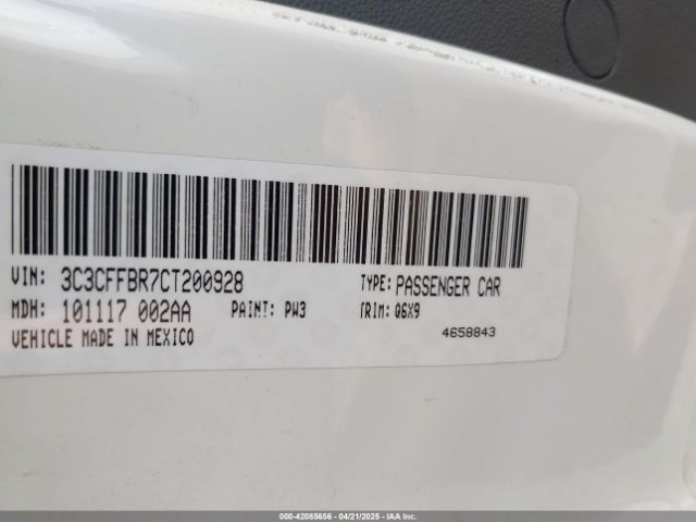 2012 FIAT 500 3C3CFFBR7CT200928 Photo 8