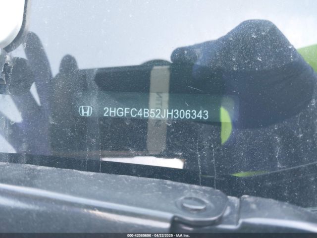 2HGFC4B52JH306343 Honda Civic Lx