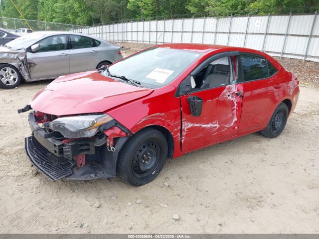 2T1BURHE1KC193124 Toyota COROLLA LE