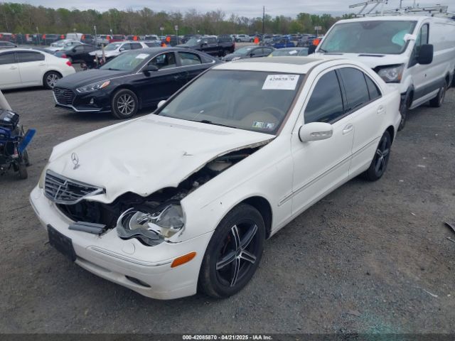 2003 MERCEDES-BENZ C 240 WDBRF81J63F366329 Photo 1