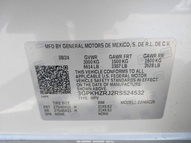 3GPKHZRJ2RS524532 Honda x0c+ec5