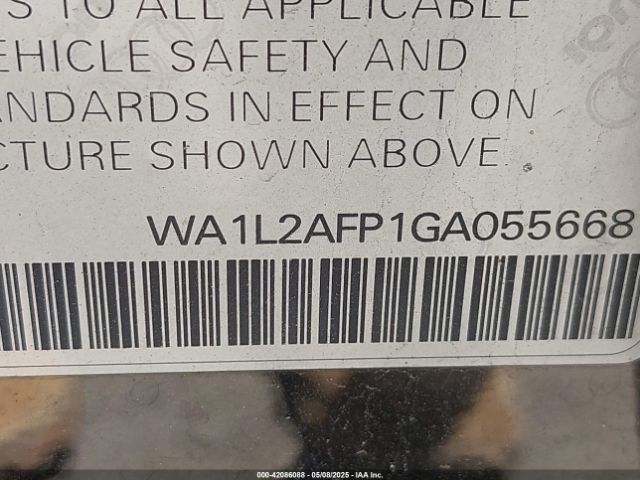WA1L2AFP1GA055668 Audi Q5 2.0t Premium