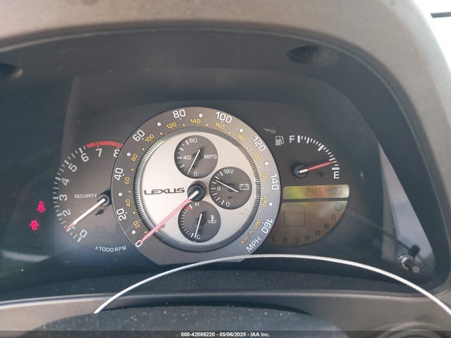 Aukcja sprzedaży 2001 Lexus Is 300, vin: JTHBD182810026578, numer aukcji: 42086220