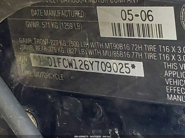 2006 HARLEY-DAVIDSON FLHTCUI 1HD1FCW126Y709025 Photo 9