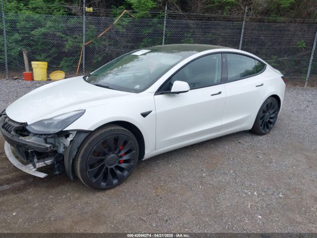 5YJ3E1EC0NF263945 Tesla Model 3 Performance Dual Motor All-wheel Drive