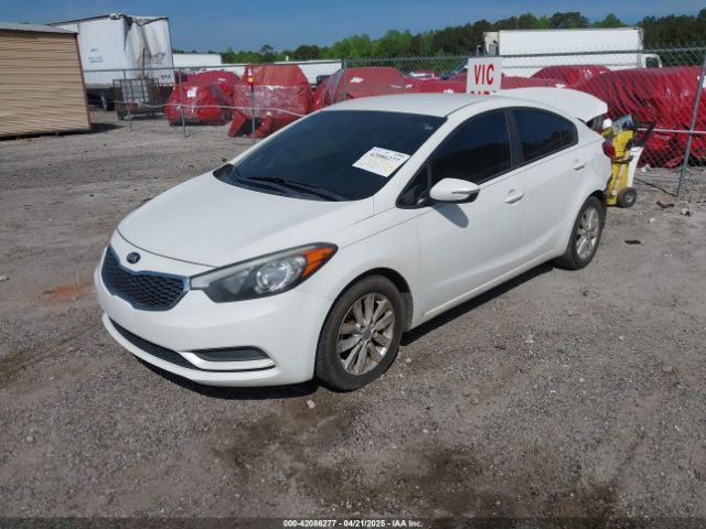 KNAFX4A65G5583272 KIA FORTE LX