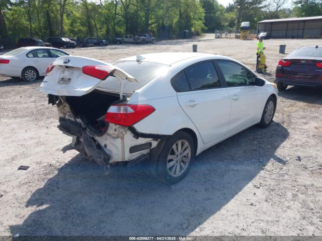 KNAFX4A65G5583272 KIA FORTE LX