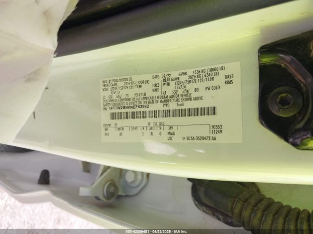 1FT7W2BN6NEF62982 Ford F-250