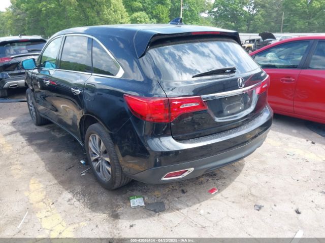 5FRYD3H46GB002619 Acura Mdx Technology   Acurawatch Plus Packages/technology Package
