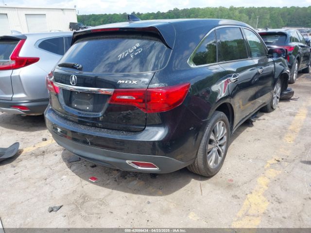 5FRYD3H46GB002619 Acura Mdx Technology   Acurawatch Plus Packages/technology Package