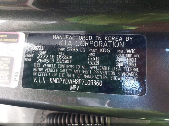 KNDPYDAH8P7109360 KIA Sportage Plug-in Hybrid X-line