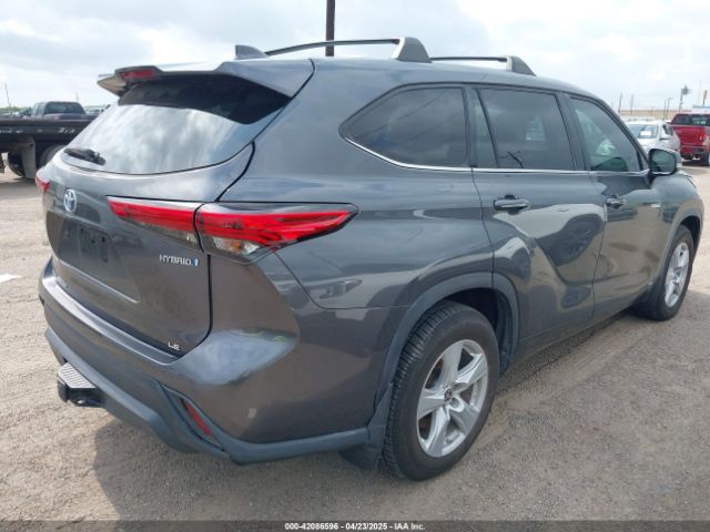 5TDBBRCHXLS514061 Toyota Highlander Hybrid Le