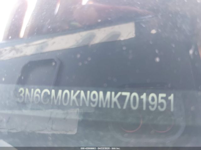 3N6CM0KN9MK701951 Nissan Nv200  Cargo S Xtronic Cvt