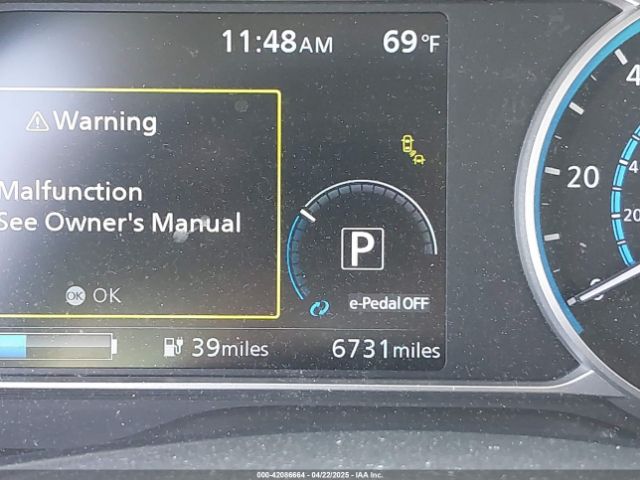 1N4AZ1BV1SC550694 Nissan LEAF S