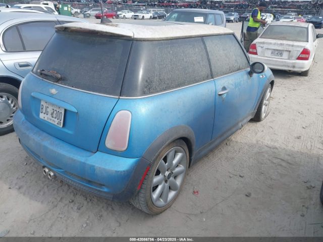2005 MINI COOPER S WMWRE33485TD93860 Photo 3