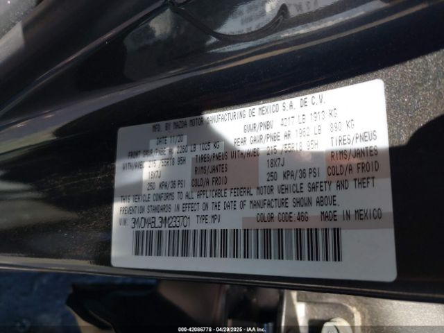 3MVDMABL3MM233701 Mazda Cx-30 Select