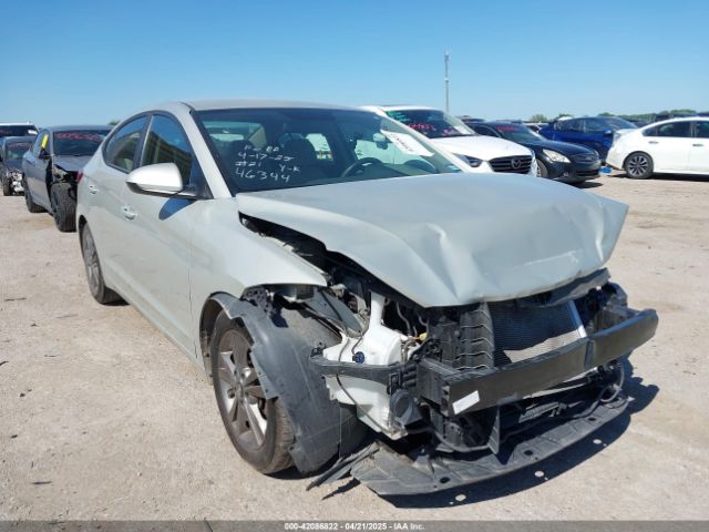 2018 HYUNDAI ELANTRA 5NPD84LF6JH383402