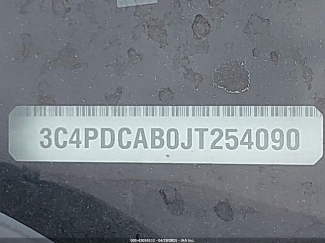 3C4PDCAB0JT254090 Dodge JOURNEY SE