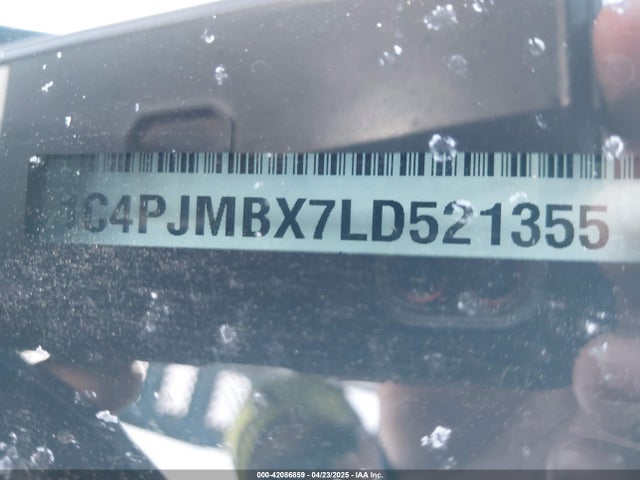 Jeep Cherokee Trailhawk Elite 4x4 2020 1C4PJMBX7LD521355 Image 9