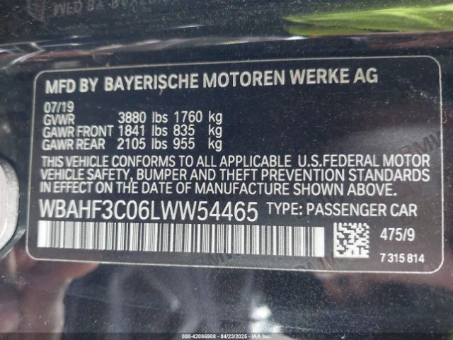 2020 BMW Z4 WBAHF3C06LWW54465 Photo 8