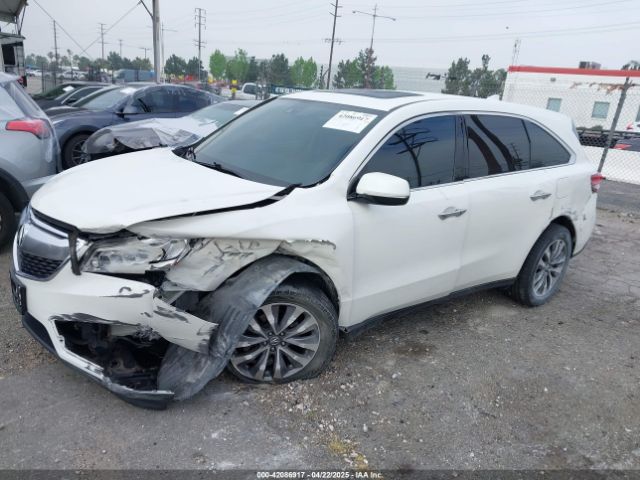 5FRYD3H45EB002804 Acura Mdx Technology Package