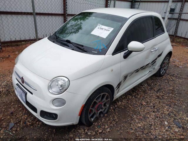 2013 FIAT 500 3C3CFFBR2DT615527 Photo 1