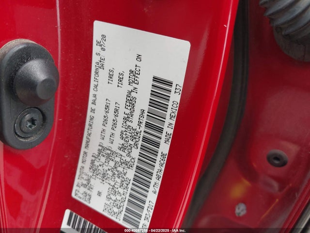 3TMAZ5CN2LM136422 Toyota 2gr-fks