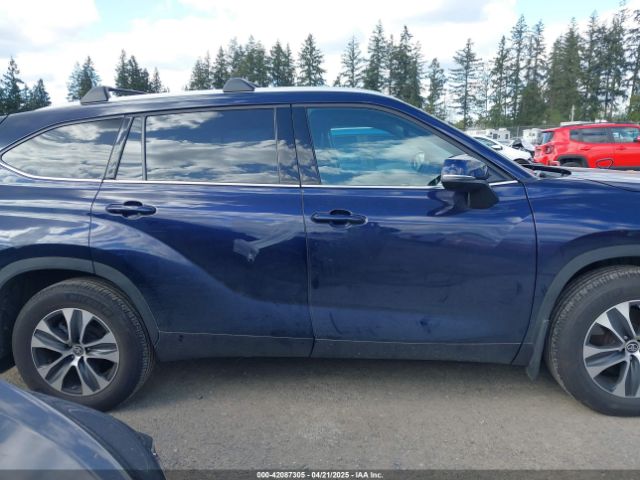 5TDGZRBH8NS587449 Toyota Highlander Xle