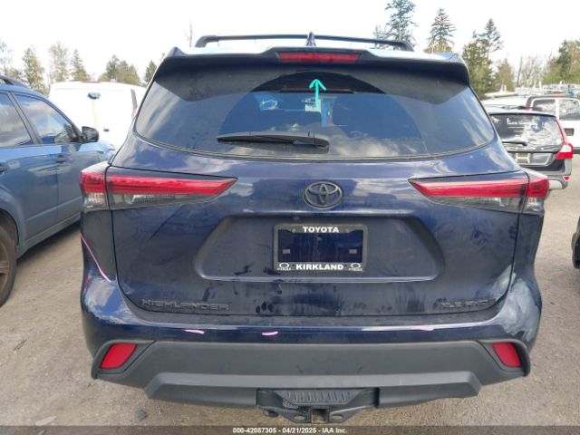 5TDGZRBH8NS587449 Toyota Highlander Xle