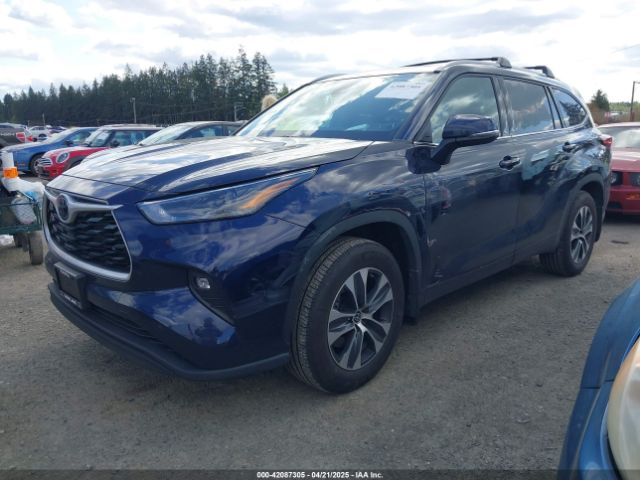 5TDGZRBH8NS587449 Toyota Highlander Xle