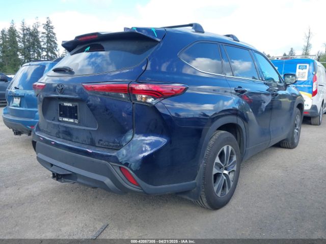 5TDGZRBH8NS587449 Toyota Highlander Xle
