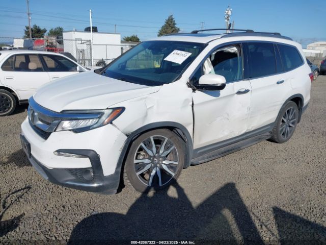 5FNYF6H92MB031782 Honda Pilot Awd Touring 8 Passenger