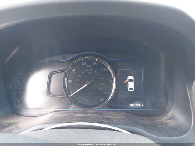 KMHC65LC9JU065210 Hyundai Ioniq Hybrid Blue