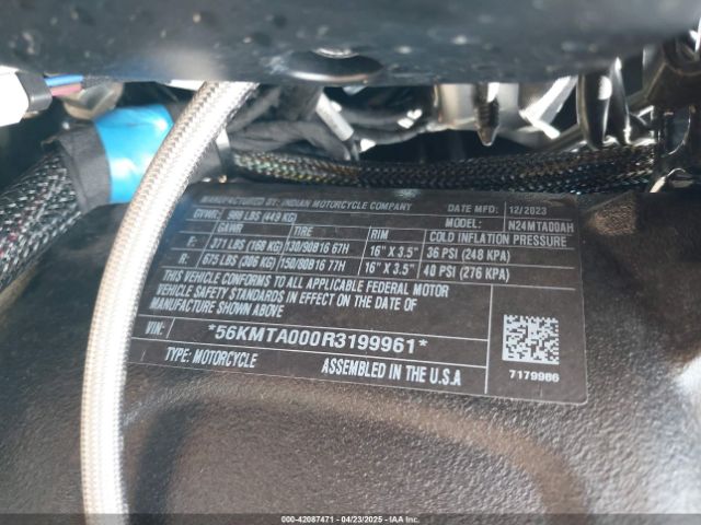 2024 INDIAN MOTORCYCLE CO. SCOUT 56KMTA000R3199961 Photo 9