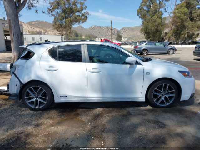 JTHKD5BH1F2223320 Lexus CT 200H