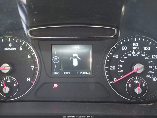 5XYPG4A38GG033374 KIA Sorento 2.4l Lx
