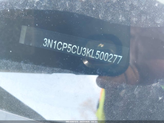 3N1CP5CU3KL500277 Nissan KICKS S