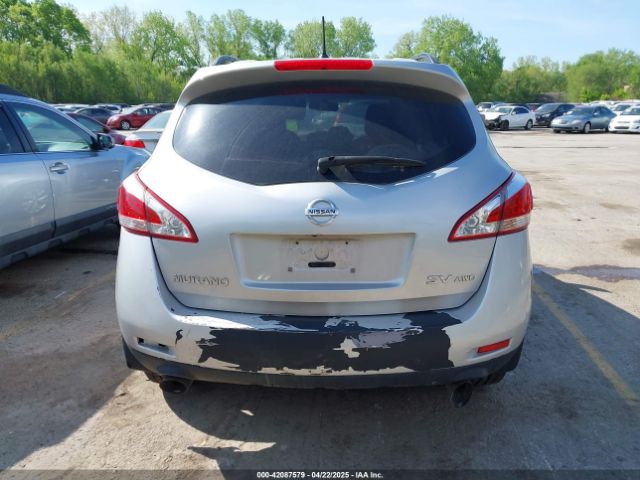 JN8AZ1MW5EW532884 Nissan MURANO SV